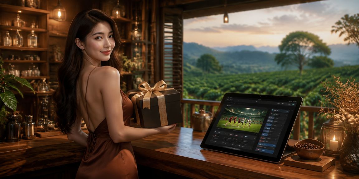 Người dùng Buôn Ma Thuột nạp tiền và theo dõi ưu đãi casino tại quán cà phê